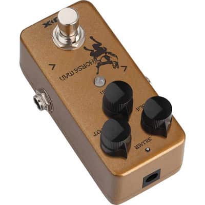 Nux HORSEMAN-OD Pédale d'overdrive analogique Horseman NOD-1 gold/silver image 5