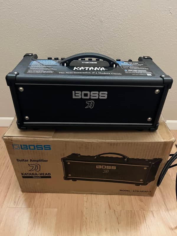 Boss Katana Head Gen 3 100-Watt Digital Modeling Guitar Amp Head 2024 - Present - Black image 1