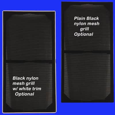 2x12 Vertical Guitar speaker empty cabinet charcoal black tolex US made image 11