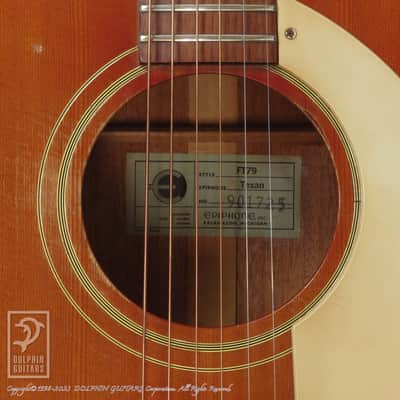 Epiphone FT-79 TEXAN Cherry Red 1968  [Vintage] 【Demo Video!】 image 13