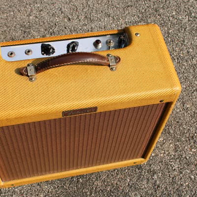 1956 Fender Princeton 5F2 4-Watt 1x8" Tweed Amplifier image 13