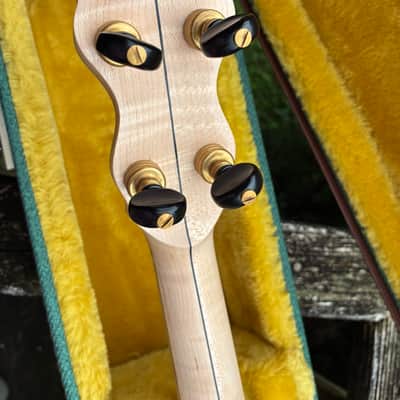 Pisgah Custom 12" Maple/Persimmon Open-back Banjo image 5