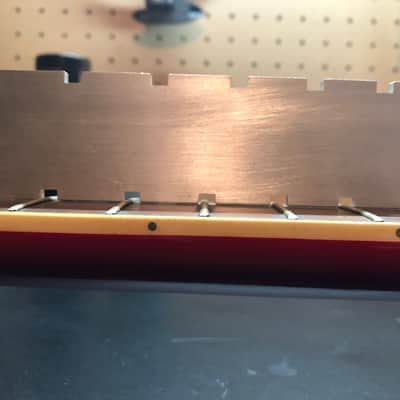 VINTAGE ANTARES FLYING V FOR PARTS & REPAIR 80s - RED image 20