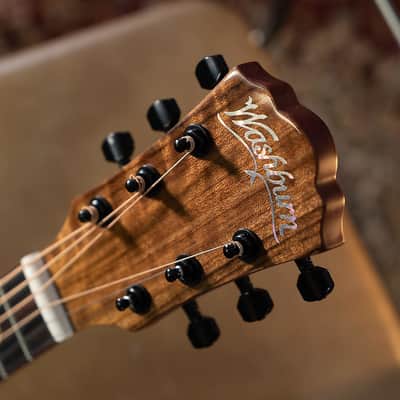 Washburn BTS9VCECH Bella Tono S9V Spruce Top Okoume Neck 6-String Acoustic-Electric Guitar image 10
