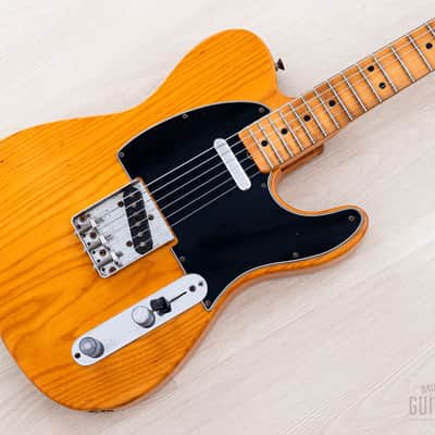 1976 Fender Telecaster Butterscotch Vintage Guitar 100% Original w/ Case image 1