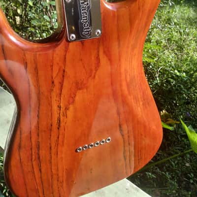 Custom Warmoth Strat Swamp Ash Birdseye Maple Indian Rosewood image 5