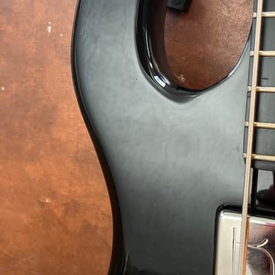 USA Kramer 450B Aluminum Neck Bass Guitar 1970’s - Black W/OHSC image 7