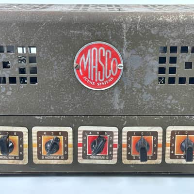 Masco Sound Systems MA-50 Vintage Tube Amplifier PA image 6