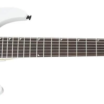 Jackson JS Series Dinky JS32-7 - Snow White with Amaranth Fingerboard image 4