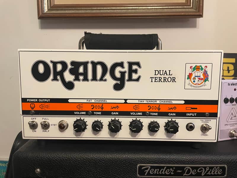 Orange Dual Terror 2-Channel 30-Watt Guitar Amp Head 2009 - Present - White image 1