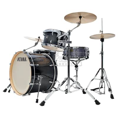 Tama Superstar Classic 3pc Drum Set Transparent Black Burst image 2