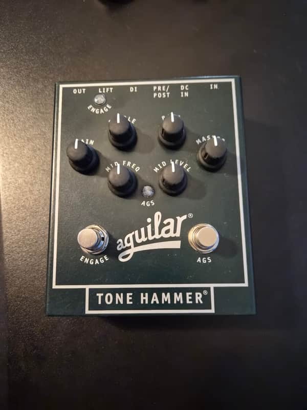 Aguilar Tone Hammer Preamp / Direct Box 2010s - Green image 1