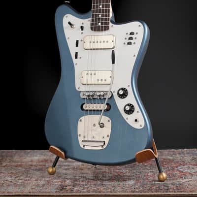 Deimel Firestar - Charcoal Blue / Natural Aluminum. Novak pickups + Leslee Circuit. NEW, (Authorized Dealer) image 8