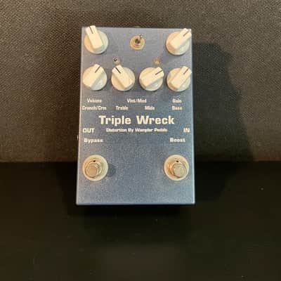 Wampler Triple Wreck Distortion Pedal | Reverb