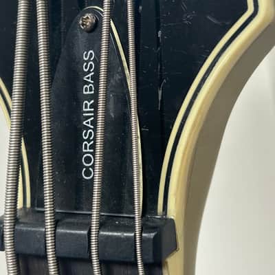 Schecter Corsair Semi Hollowbody Bass Guitar - Metallic Gold image 4