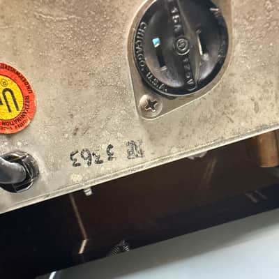 Fender 1963  Reverb Unit Brownface Hallgerät 6G15 Cover Vintage 1963 - brown image 11
