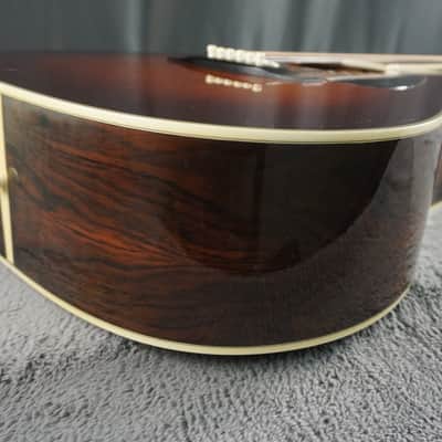 Morris TF-50SP Japan Acoustic Brazilian Rosewood w/ Hard Case image 5