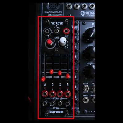 Befaco VC ADSR Eurorack Synthesizer Module 2010 - Present - Black image 1