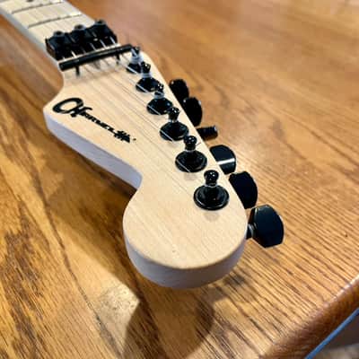 2013 Charvel Pro-Mod So-Cal Style 1 HH FR M Electric Guitar Maple Fingerboard Quarter Sawn Maple Neck Candy Apple Red Floyd Rose Seymour Duncan MIM Mexico Superstrat Super Low First Year Serial Number (CM000501) San Dimas image 8