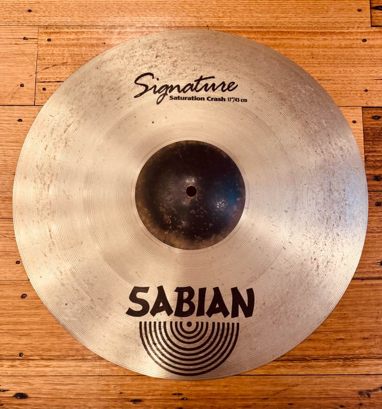 Sabian Signature Virgil Donati Saturation Crash 17" image 1