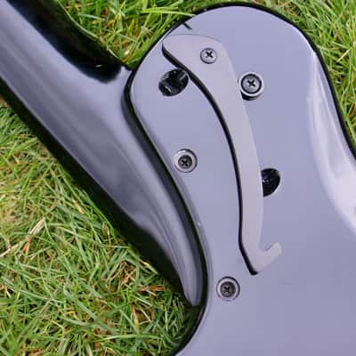 2002 Steinberger Bolin NS 5 String Bass, Black Flamed Maple & OHC image 10