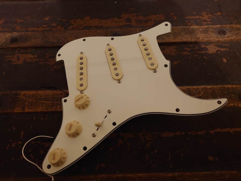 Fender Tex Mex Stratocaster Pickups Loaded Pickguard image 1