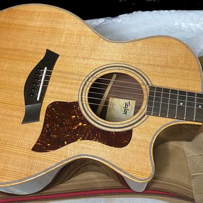 NEW! Taylor 414ce Studio Acoustic-Electric Guitar - Natural - 4.8lbs - Authorized Dealer - G06255 image 2