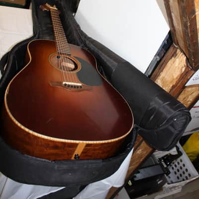 W.T. Johnson Dark Burst Hand Built USA Acoustic Guitar LUTHIER SPECIAL W Gig Bag image 14