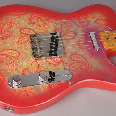 Fender Japan TL69-75 Telecaster - '69 Reissue - 1985 MIJ - Pink Paisley image 21