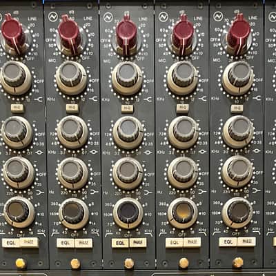 NEVE 1084 Full Rack - 8 Modules with 5U NEVE Rack image 1