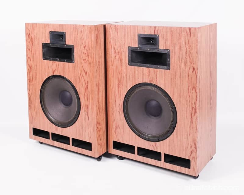 Klipsch Cornwall II // Horn Speakers / Flat Cut Bubinga / Aural Custom Restoration image 1