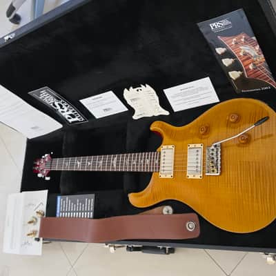 Paul Reed Smith PRS Custom 24 10-Top 2003 Vintage Yellow image 22