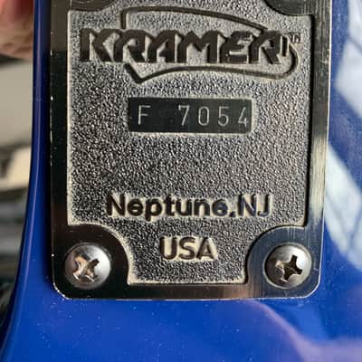 Kramer Nightswan 1988 Lightning Bolt Graphic image 14