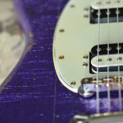 Fender Mustang American Relic Custom  2013 Purple Sparkle HH image 8
