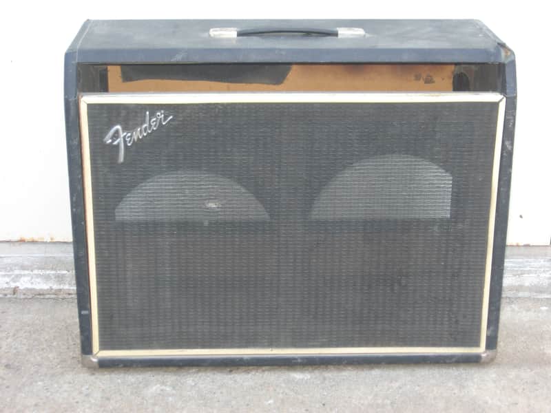 Fender Super Twin Cabinet. EMPTY. Old Vintage Complete. Unloaded. image 1