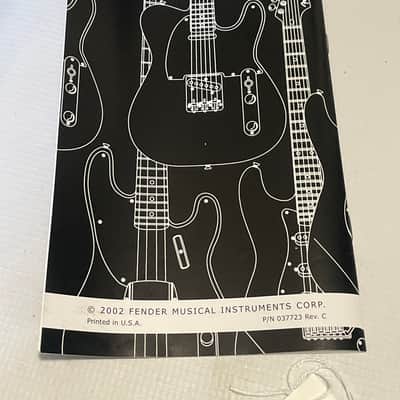 2000's Fender Stratocaster Guitar Warranty Brochures, Bumper Stickers, Case Candy, etc. image 7