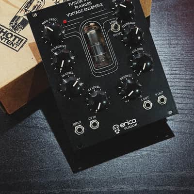 Erica Synths Fusion Delay / Flanger / Vintage Ensemble 2014 - Present - Black image 1