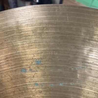 Vintage Zildjian 20" 1960's New Stamp Istanbul K Medium Ride - 1975g (video demo) image 3