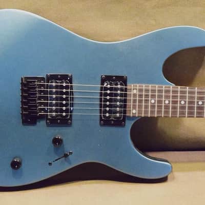 ESP LTD M-50 Electric Guitar Blue Satin Finish image 1