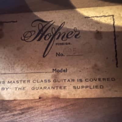 1962/63 Hofner 500/3 Bass image 13