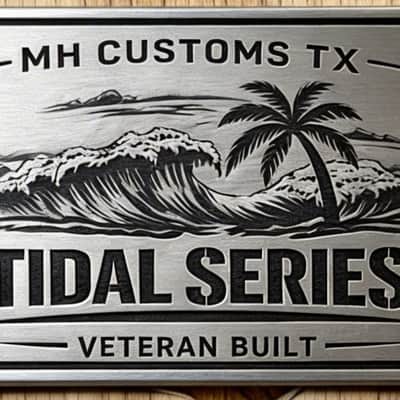MH Customs Tidal Series "MIDNIGHT CURRENT" T-Style Guitar Body 2026 - Nitrocellulose Gloss image 10
