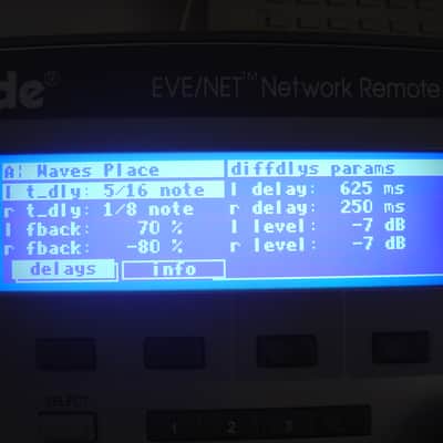 *MINT* Eventide EVE/NET Remote (for H7600 / H8000 / Orville) RARE with BLUE Screen & Red Encoders! image 14