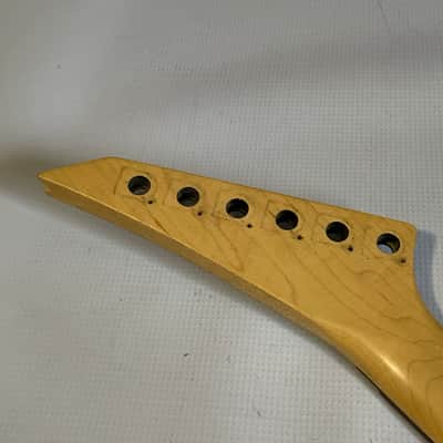 1990's MIJ Jackson Professional King V Standard Guitar Neck Floyd Ready 22 Fret Dot Inlay image 21