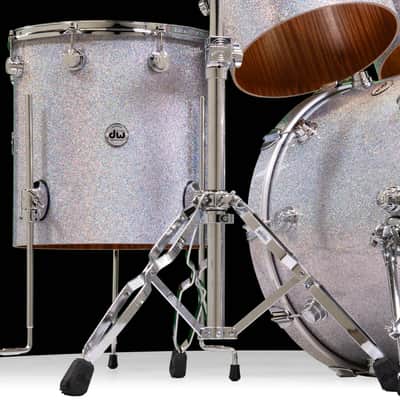DW Collector's Series Diamond Nebula Concert Tom Kit with Chrome Hardware image 6