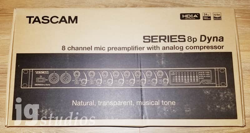 TASCAM SERIES 8p Dyna - New in Box! Includes NEW Microphone And Headphones! image 1
