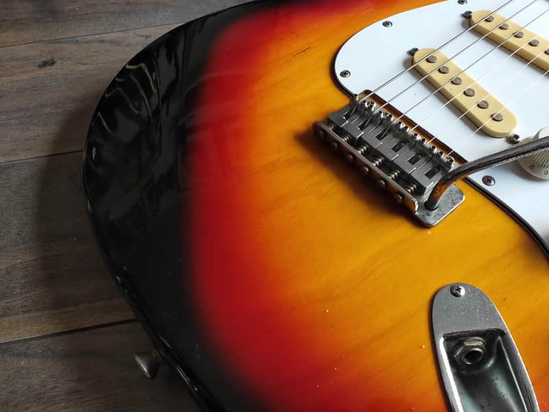 1970's Founder Electric Custom Stratocaster Sunburst (Made in