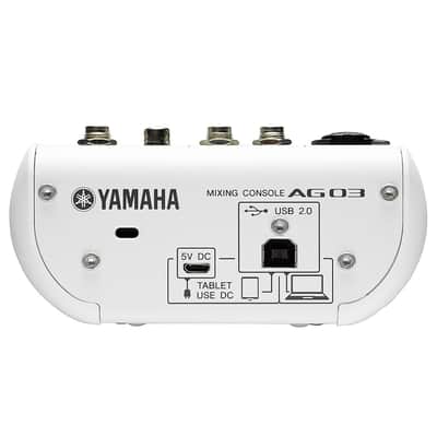 New - Yamaha AG03 3-Channel Studio Live Mixer & USB Audio Interface with Built-in DSP Bild 8