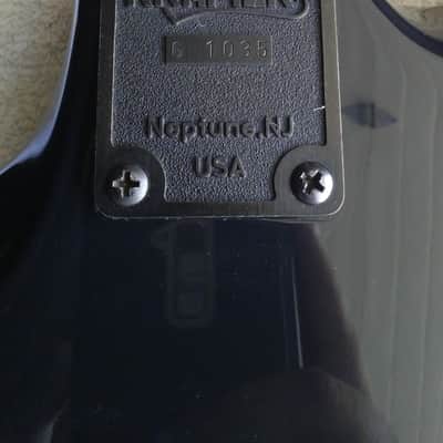 Kramer Baretta 1988 Legs/ Heels Graphic image 12