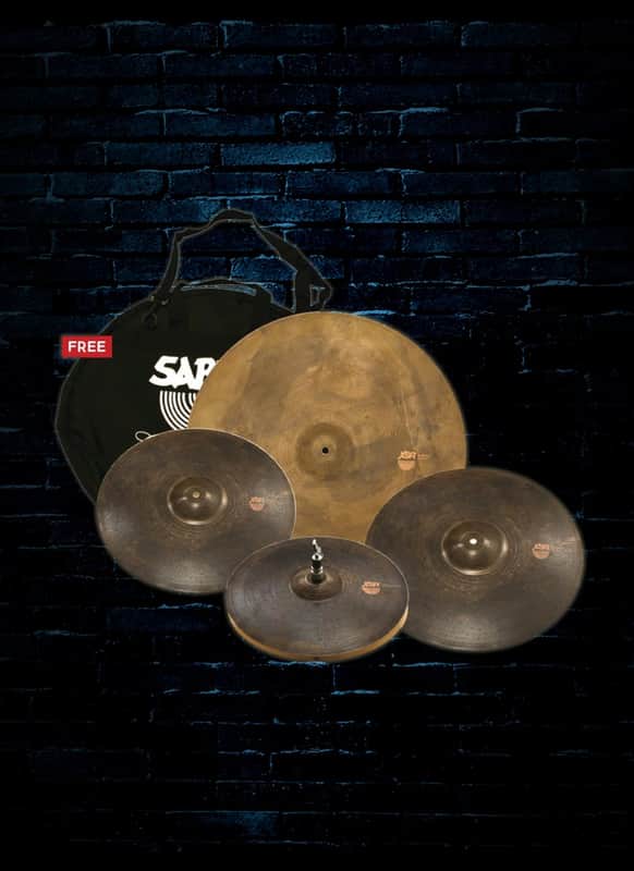 Sabian XSR5005M XSR Monarch Set 15/17/19/22" Cymbal Pack image 1