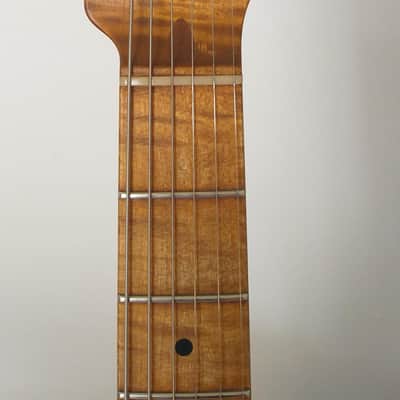 REAL GUITARS 54 T-STYLE CUSTOM BUILD MASTERGRADE WOOD inkl. SCC Case 2013 - aged 3 tone sunburst image 4